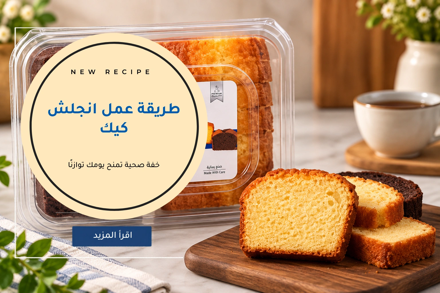 طريقة عمل انجلش كيك